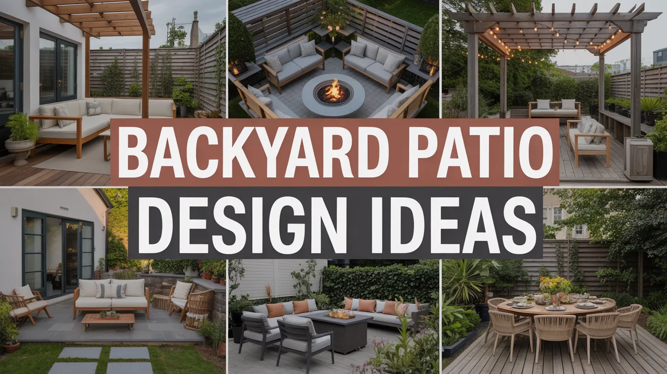 Backyard Patio Design Ideas