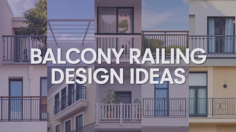 Balcony Railing Design Ideas