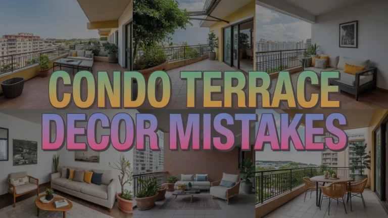 Condo Terrace Decor Mistakes