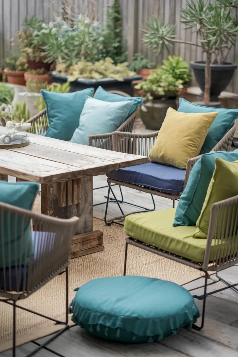 How to Create a Dreamy Outdoor Dining Area for Summer Nights: The Ultimate Guide 10 Enhancing Comfort with Cushions and Rugs