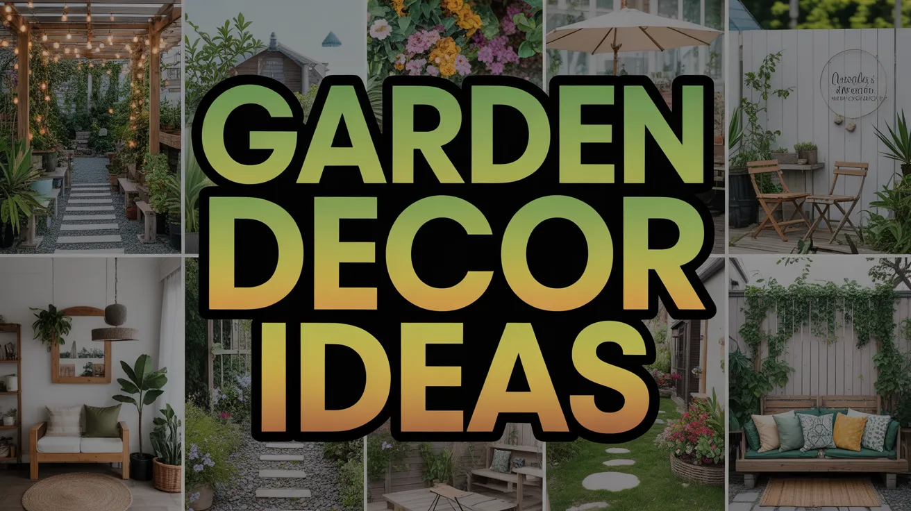 Garden Decor Ideas