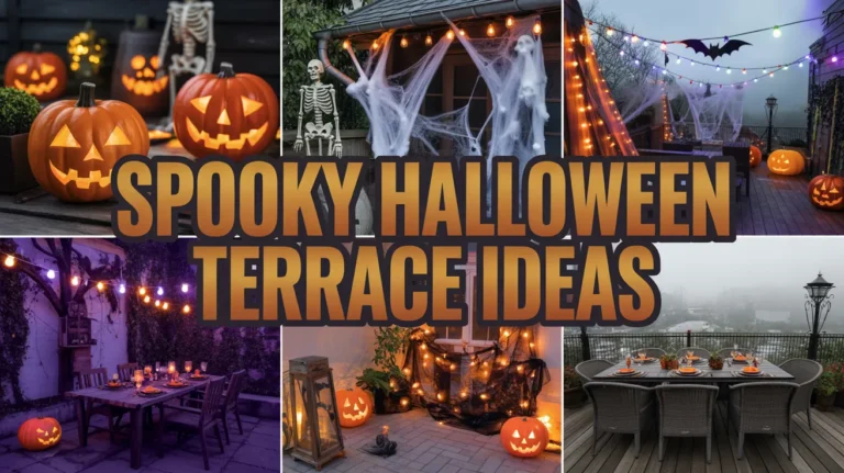 Halloween terrace ideas