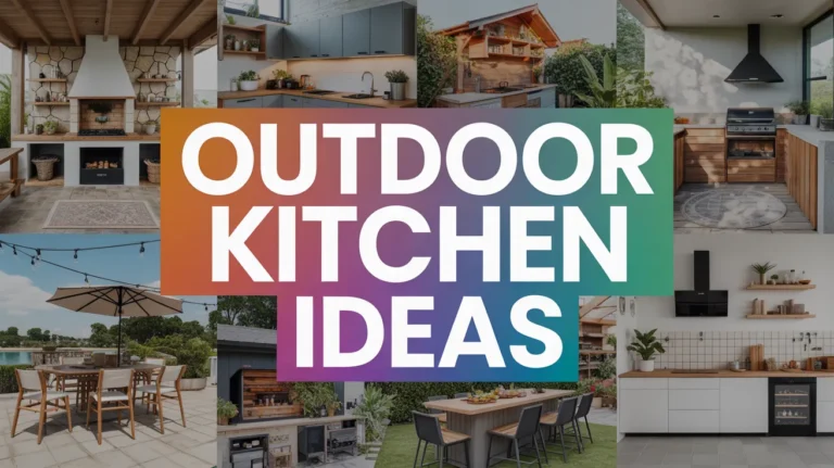 Outdoor kitchen ideas