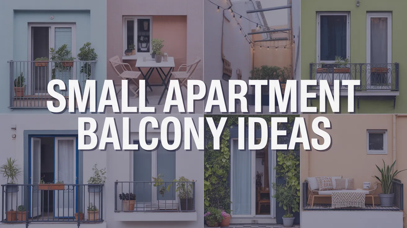 Small Apartment Balcony Ideas
