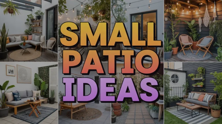 Small Patio Ideas