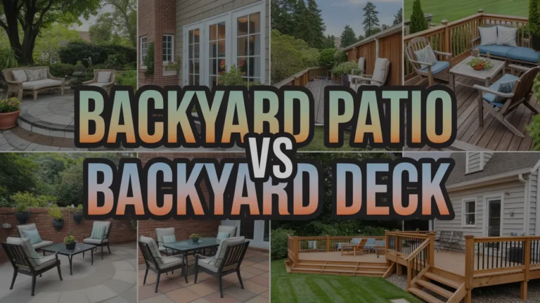 backyard patio vs backyard deck