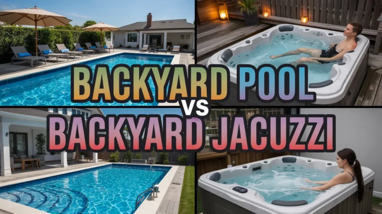 backyard pool vs backyard jacuzzi