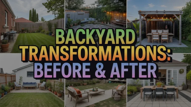 backyard transformations