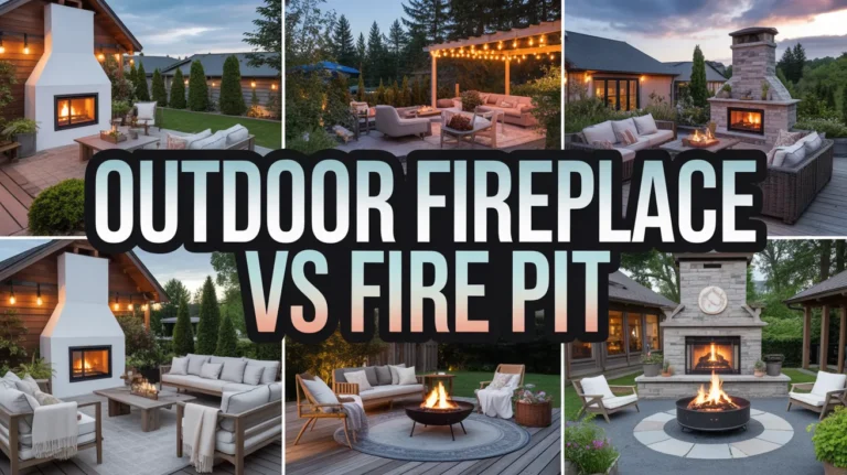 outdoor fireplaces and outdoor fire pits