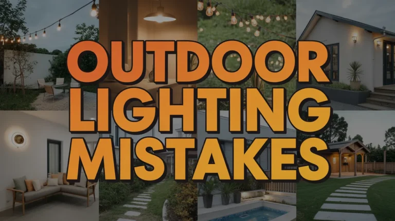 outdoor lighting mistakes