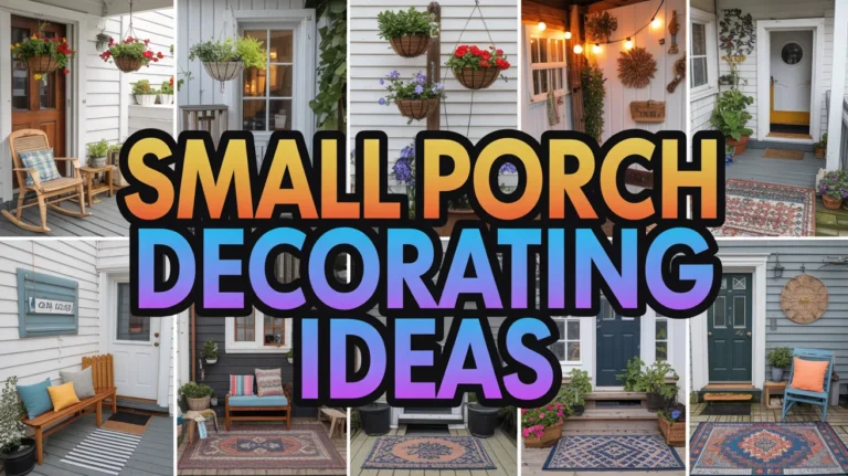 small porch decorating ideas