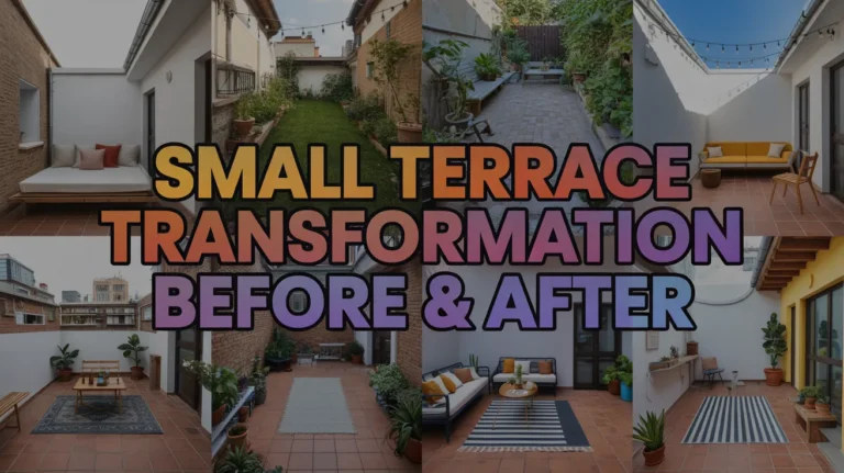 small terrace transformation