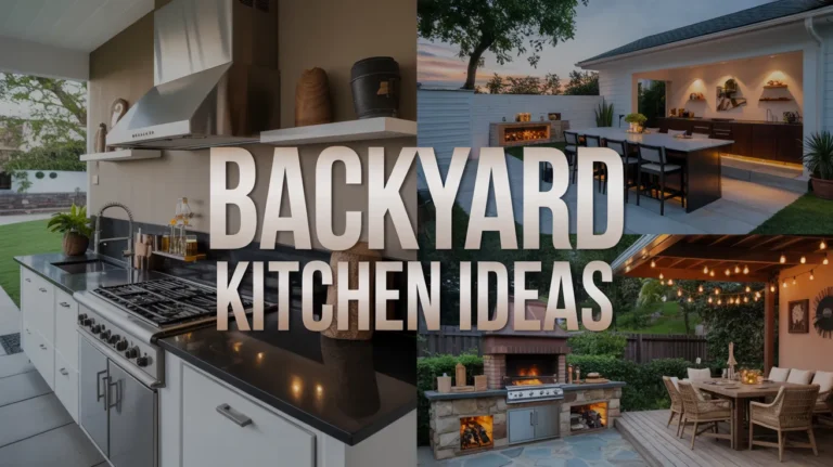 Backyard Kitchen Ideas