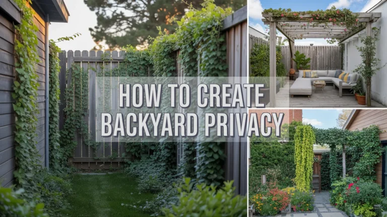 Backyard Privacy