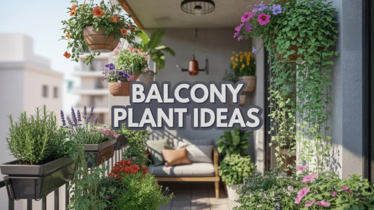 Balcony Plant Ideas