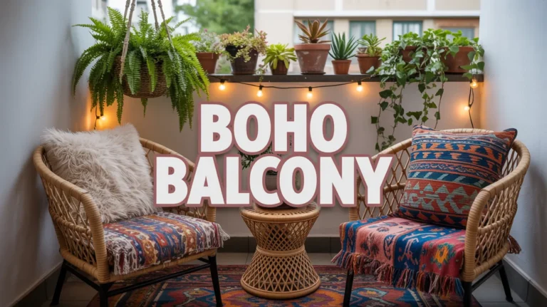 Boho Balcony ideas
