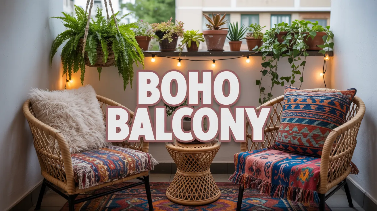 Boho Balcony ideas