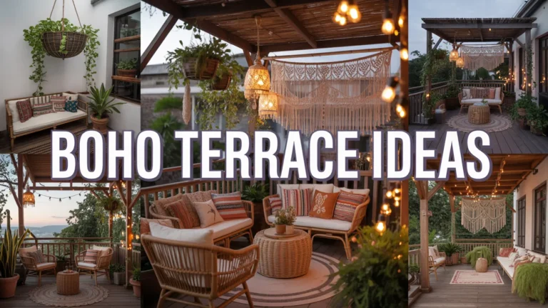 Boho Terrace Ideas