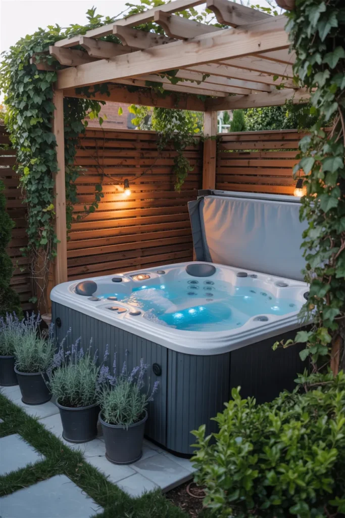 Compact Jacuzzi for Small Backyards
