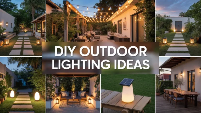 DIY outdoor lighting ideas