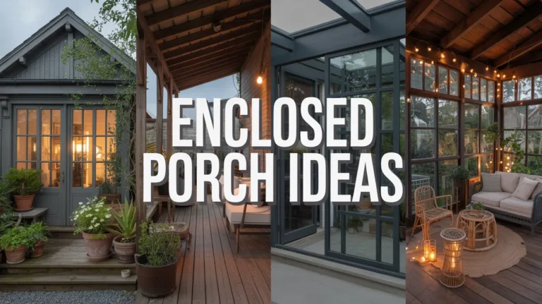 Enclosed Porch Ideas