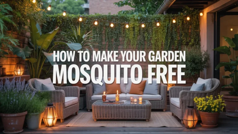 Garden Mosquito Free