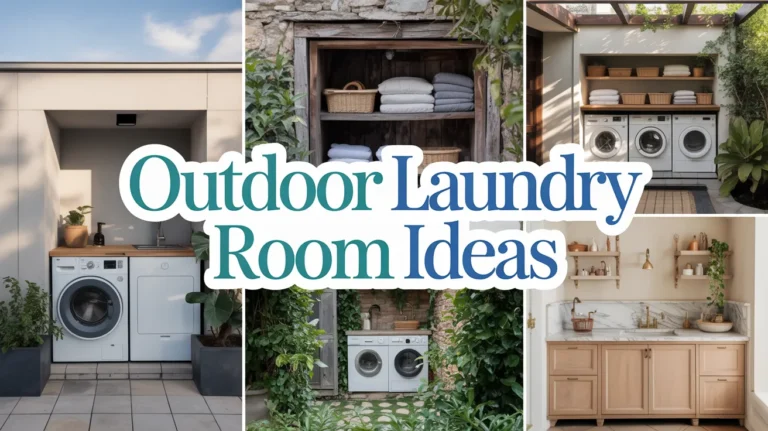 Outdoor Laundry Room Ideas