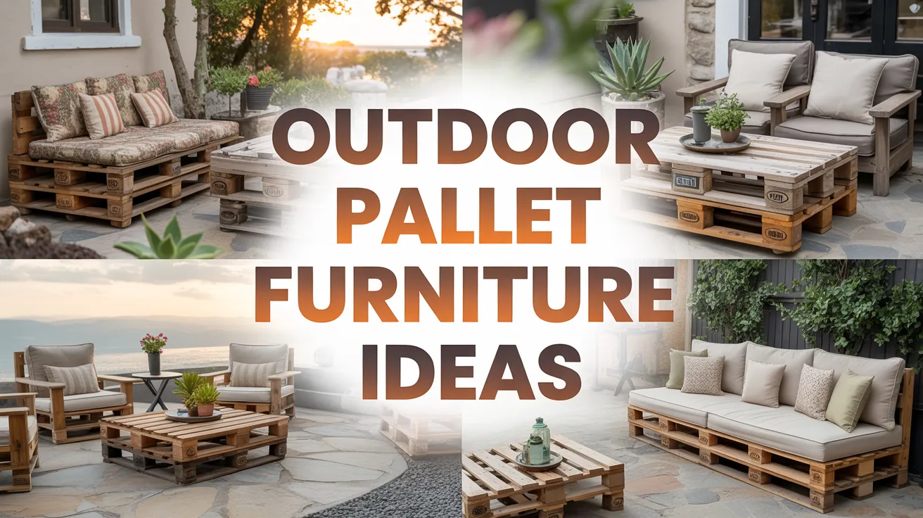 Outdoor Pallet Furniture Ideas