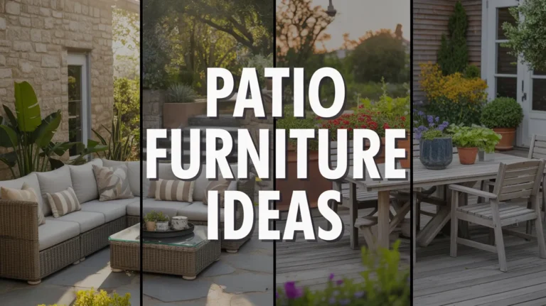 Patio Furniture Ideas