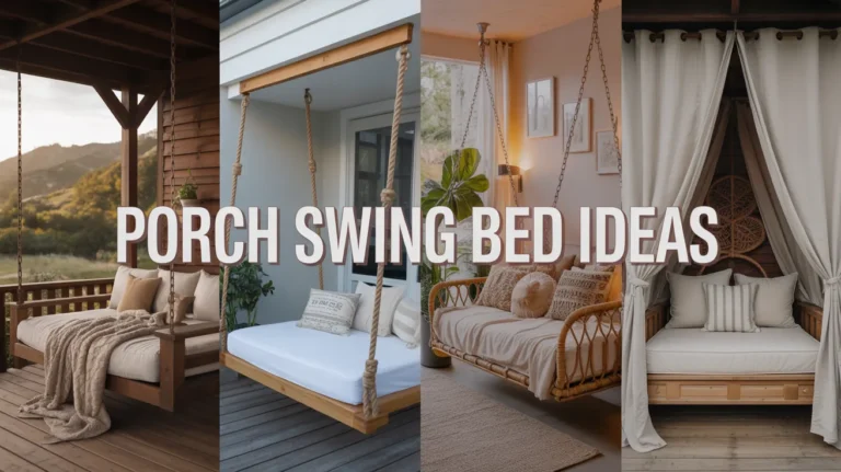 Porch Swing Bed Ideas