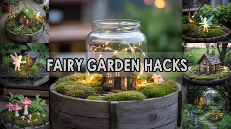 fairy garden hacks