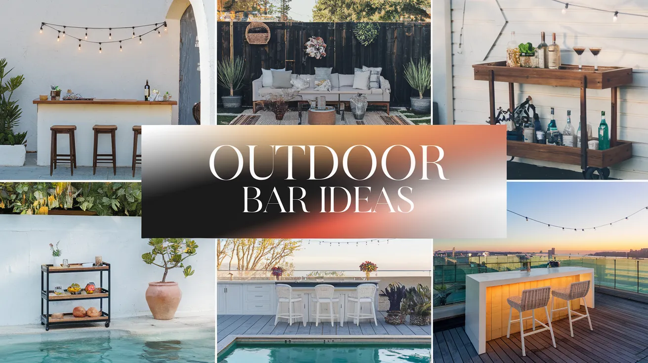 outdoor bar ideas
