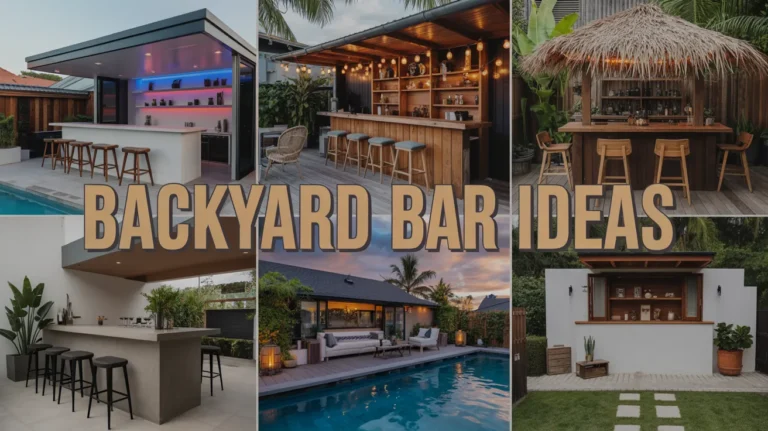 Backyard Bar Ideas