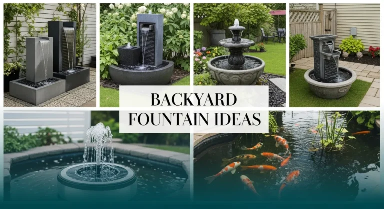 Backyard Fountain Ideas
