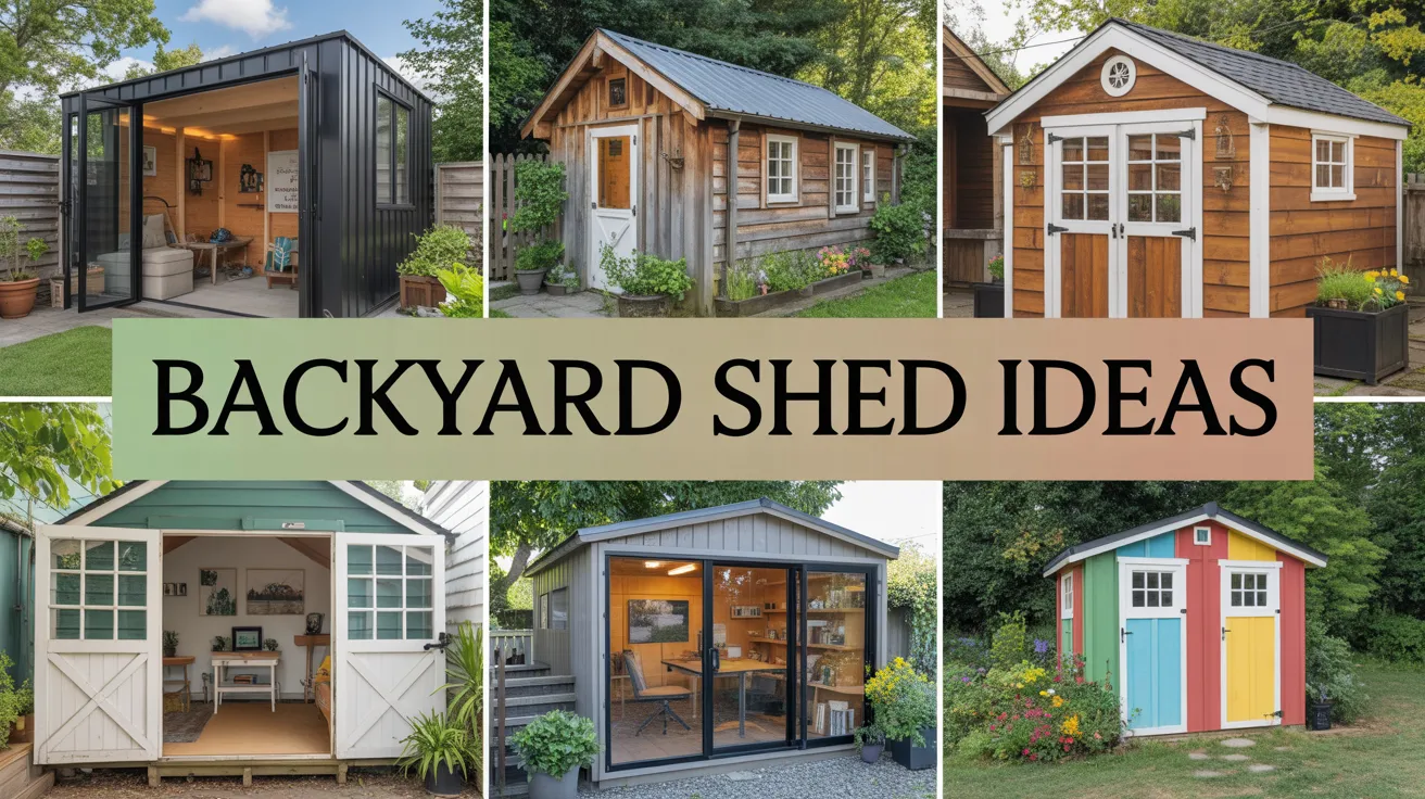 Backyard Shed Ideas