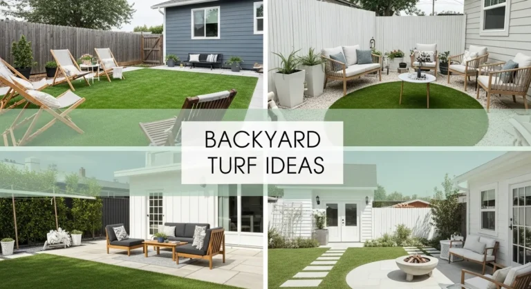 Backyard Turf Ideas
