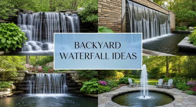Backyard Waterfall Ideas