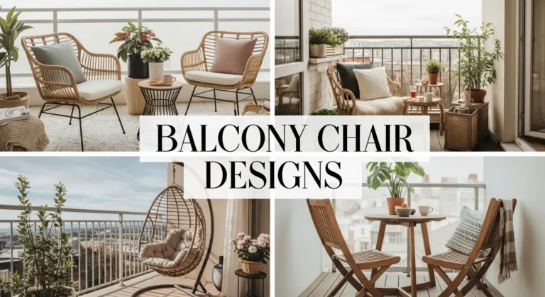 Balcony Chair Designs