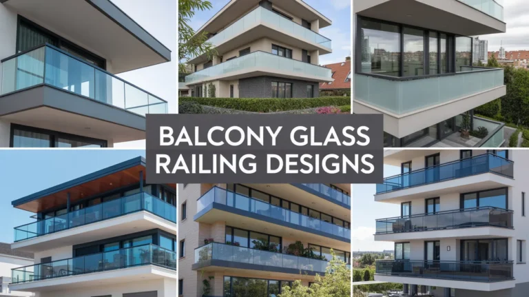 Balcony Glass Railing Designs