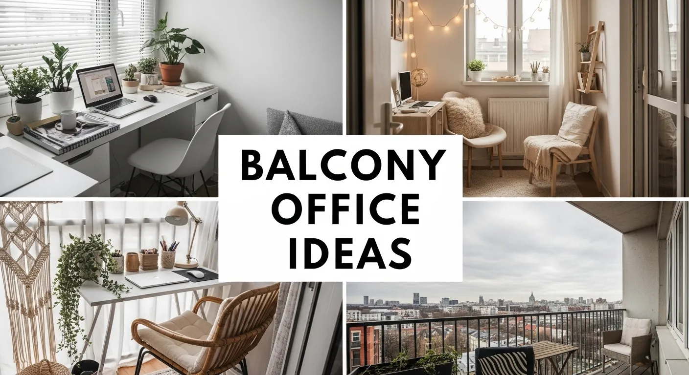Balcony Office Ideas