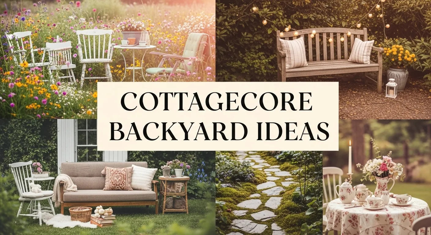 Cottagecore Backyard Ideas