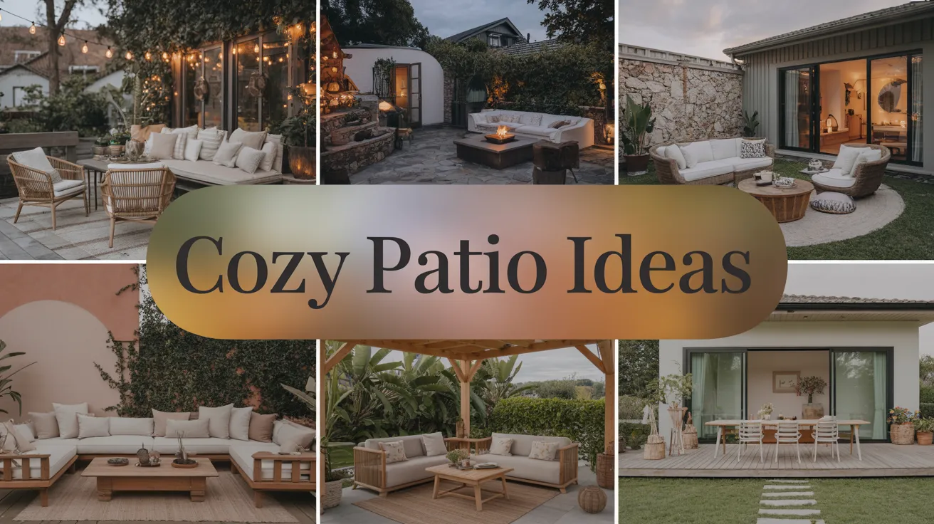 Cozy Patio Ideas