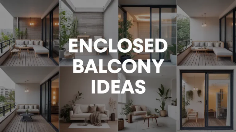 Enclosed Balcony Ideas