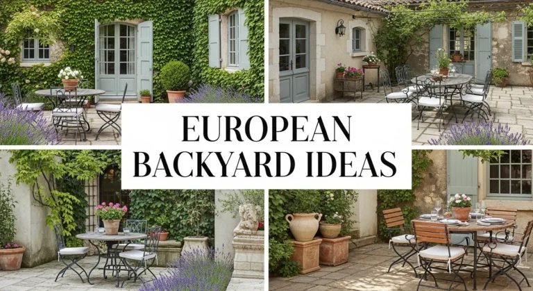 European backyard ideas