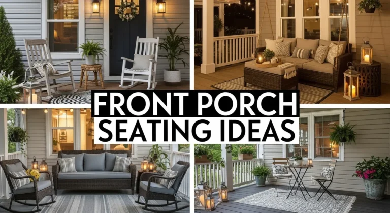 Front Porch Seating Ideas