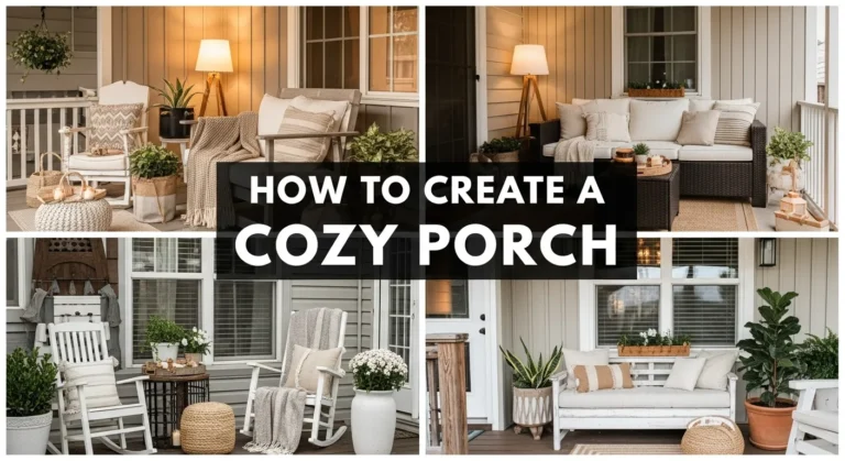 How to Create a Cozy Porch
