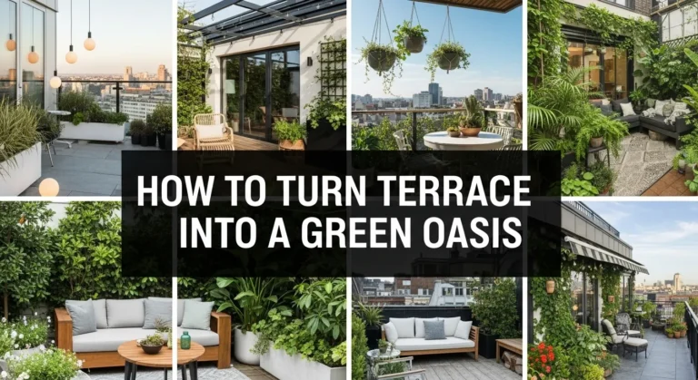 How to Turn Your Terrace into a Green Oasis.