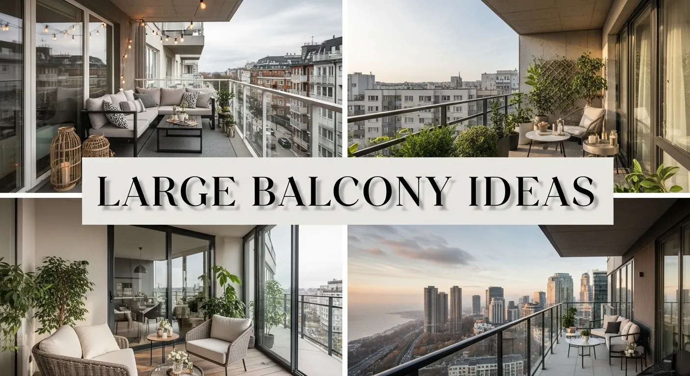 Large Balcony Ideas