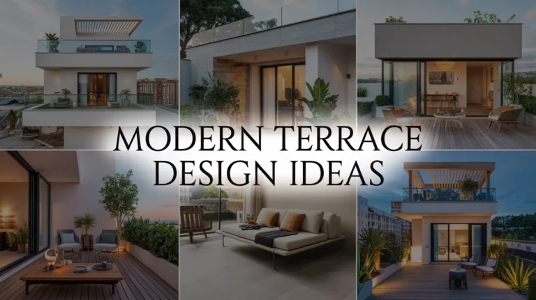 Modern Terrace Design Ideas