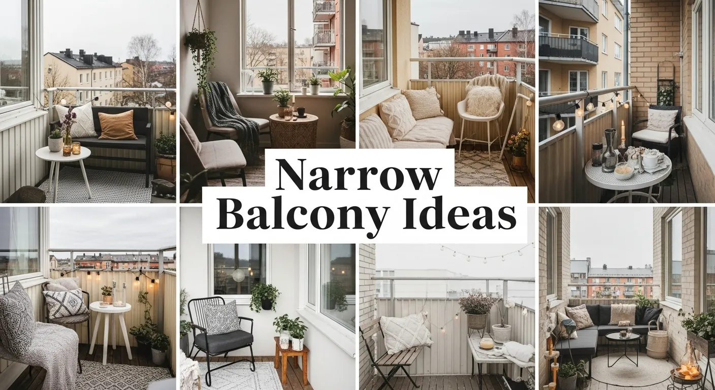 Narrow Balcony Ideas